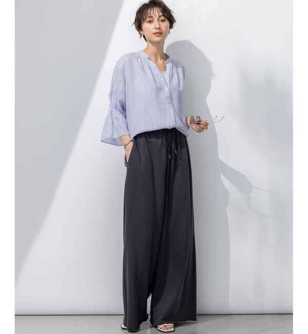 23区「【SLOW/一部店舗限定】好評につき新色追加！ラメリブジャージー タンクトップ」|タンクトップ|