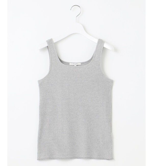 23区「【SLOW/一部店舗限定】好評につき新色追加！ラメリブジャージー タンクトップ」|タンクトップ|