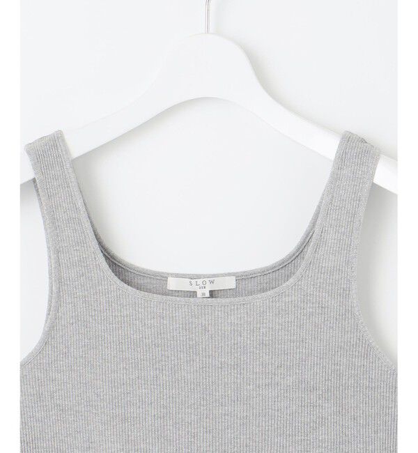 23区「【SLOW/一部店舗限定】好評につき新色追加！ラメリブジャージー タンクトップ」|タンクトップ|