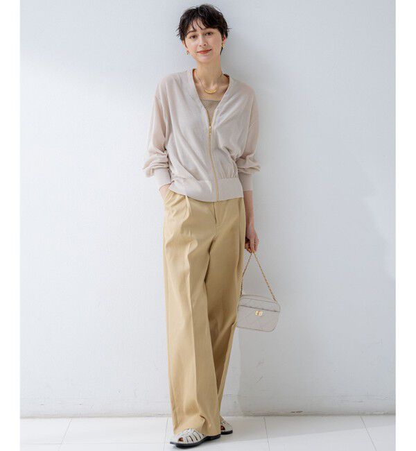 23区「【SLOW/一部店舗限定】好評につき新色追加！ラメリブジャージー タンクトップ」|タンクトップ|