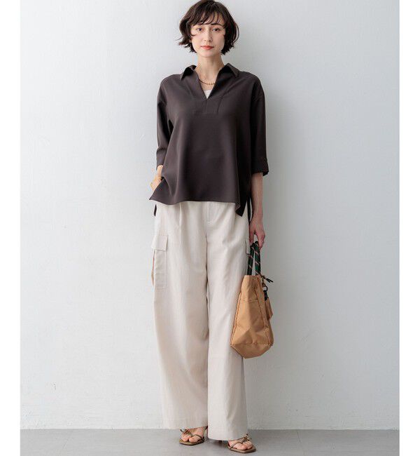 23区「【新色追加/Oggi掲載】ミスティサテン タンクトップ」|タンクトップ|