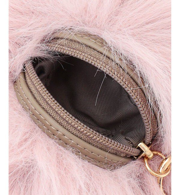23区「【見上愛さん着用】フェイクファー チャーム バッグ」|ショルダー・メッセンジャー|
