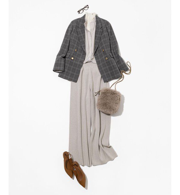 23区「【見上愛さん着用】フェイクファー チャーム バッグ」|ショルダー・メッセンジャー|