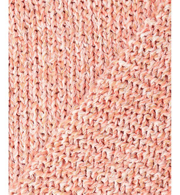 23区「コットンコードミックス クロップド ニット」|ニット・セーター|