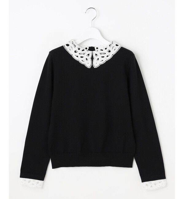 ANY SIS「レース襟 ニット」|ニット・セーター|