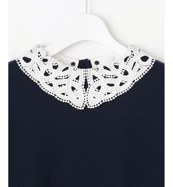 ANY SIS「レース襟 ニット」|ニット・セーター|