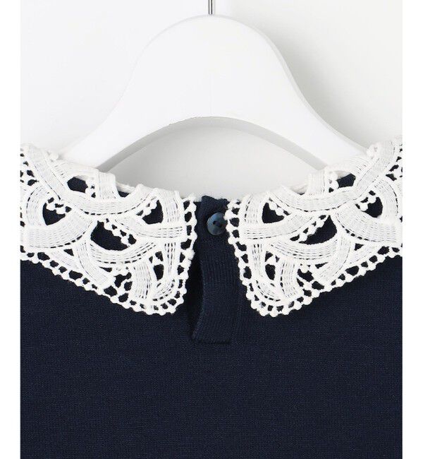 ANY SIS「レース襟 ニット」|ニット・セーター|