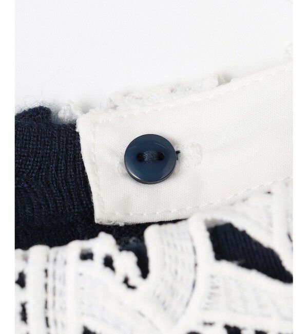 ANY SIS「レース襟 ニット」|ニット・セーター|