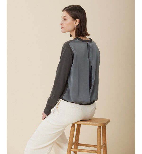 BEIGE,「JULIE / サテンニット」|ニット・セーター|