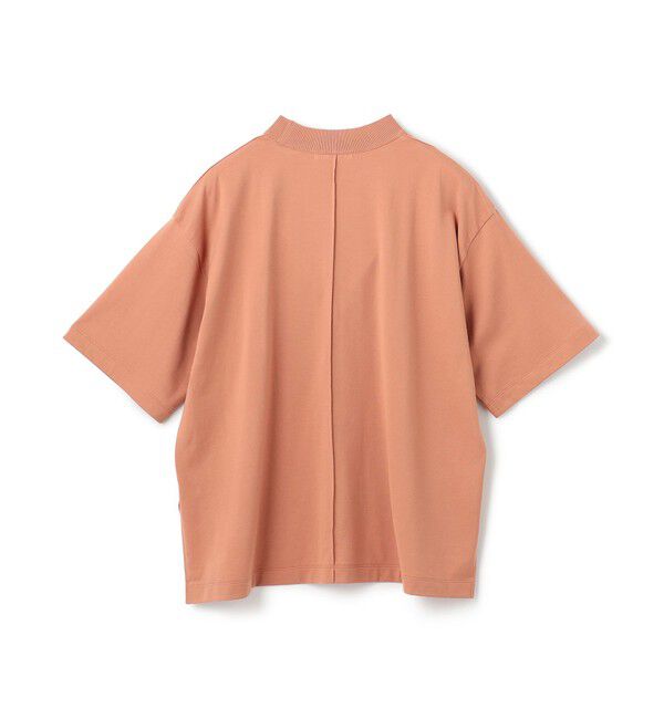 BEIGE,「【BEIGE,ecru/WEB限定・洗える】JERSEY STITCH / コットンハーフスリーブトップス」|Tシャツ・カットソー|