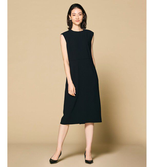 BEIGE,「CINDY / クルーネックドレス」|ワンピース|