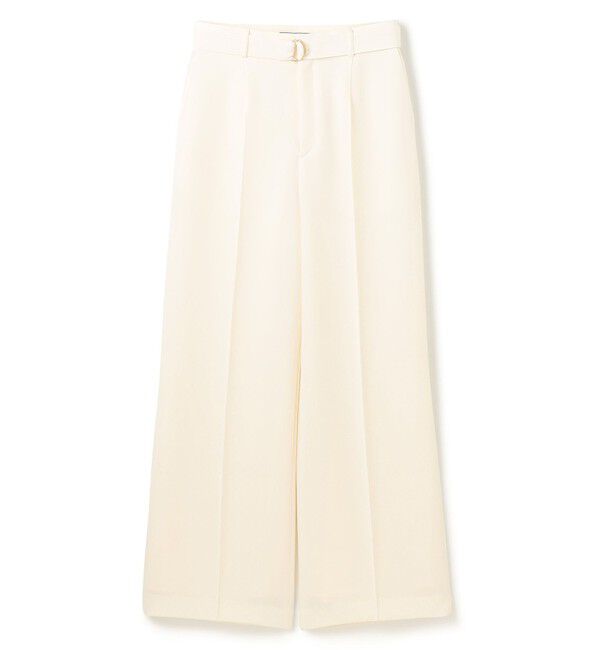BEIGE,「【洗える・Precious 4月号掲載】JASMINE / ベルト付きワイドストレートパンツ」|その他|
