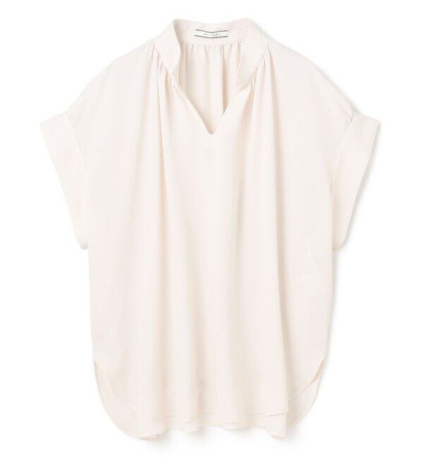 BEIGE,「【WEB限定・洗える】CELOSIA / スキッパーブラウス」|シャツ・ブラウス|