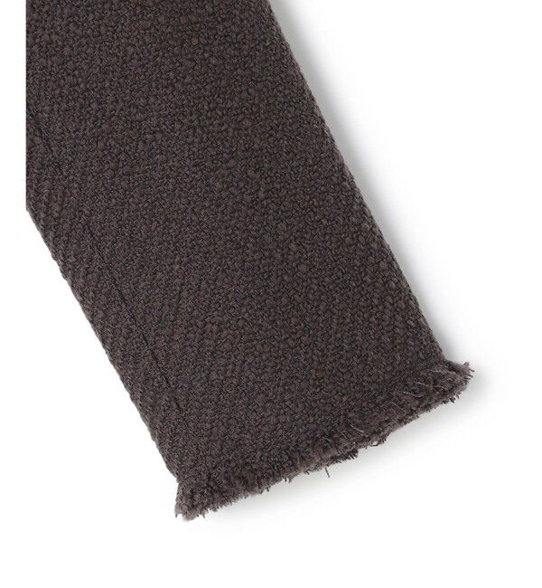 BEIGE,「【Oggi 10月号掲載】MULLIN / ウールツイードメタルボタンノーカラージャケット」|ノーカラージャケット|