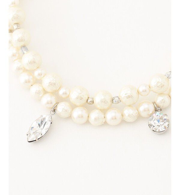 GRACE CONTINENTAL「ラッスルパールネックレス」|ネックレス|