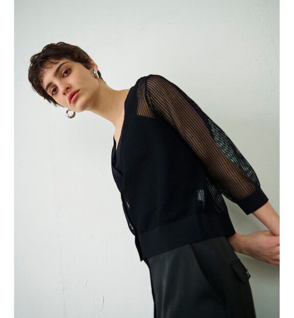 Diagram「メッシュニットカーディガン」|カーディガン|