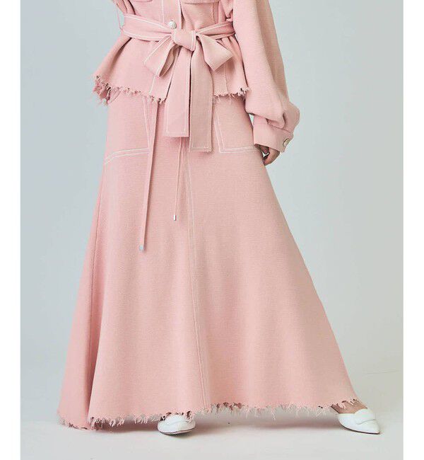 Grace Class「ミラノリブロングスカート」|スカート|