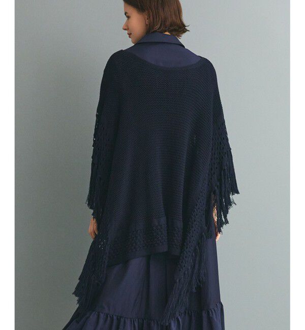 Grace Class「ニットフリンジケープ」|ニット・セーター|