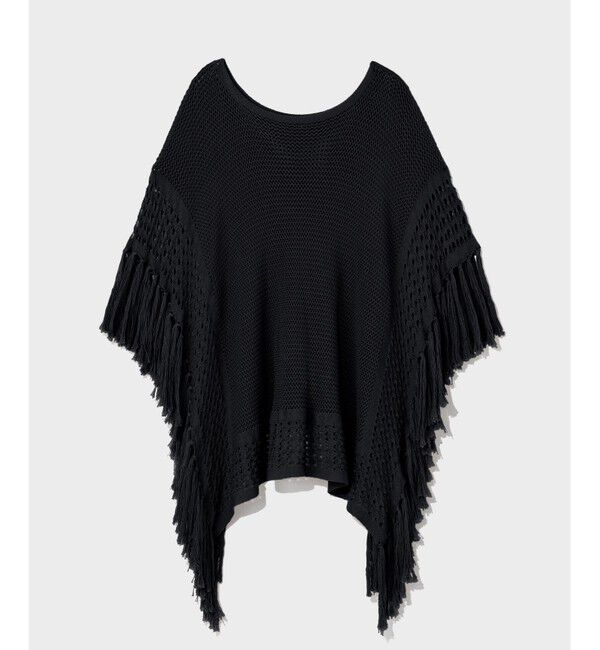 Grace Class「ニットフリンジケープ」|ニット・セーター|