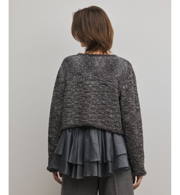 Diagram「ツイードニットカーディガン」|カーディガン|