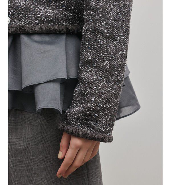 Diagram「ツイードニットカーディガン」|カーディガン|