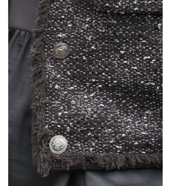 Diagram「ツイードニットカーディガン」|カーディガン|