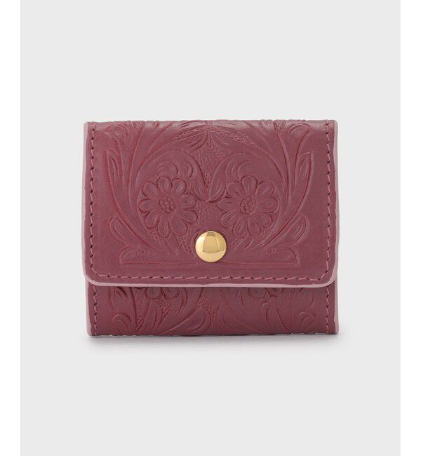 Carving Tribes「Mini CoinCase」|財布|ピンク