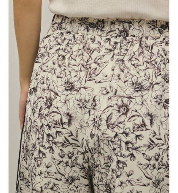 Diagram「モノトーンフラワープリントパンツ」|その他|