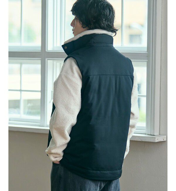 LACOSTE「RDS認証ダウン 耐水透湿 ハイネック ジップアップ ピケダウンベスト」|ダウンベスト・ベスト|