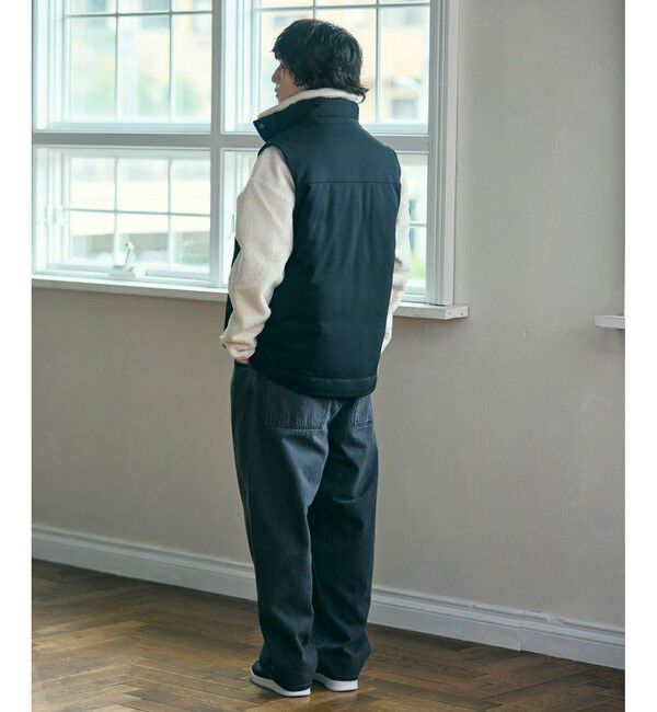 LACOSTE「RDS認証ダウン 耐水透湿 ハイネック ジップアップ ピケダウンベスト」|ダウンベスト・ベスト|