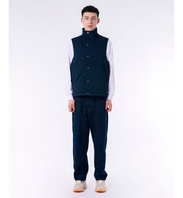 LACOSTE「RDS認証ダウン 耐水透湿 ハイネック ジップアップ ピケダウンベスト」|ダウンベスト・ベスト|