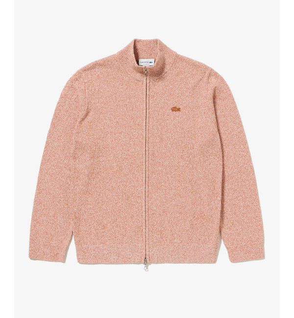 LACOSTE「ブークレー スタンドジップニットカーディガン」|カーディガン|