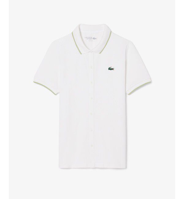 LACOSTE「サーモレギュレーション鹿の子地ゴルフシャツ」|ポロシャツ|