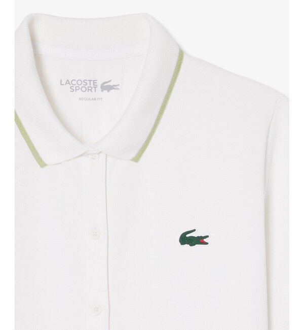 LACOSTE「サーモレギュレーション鹿の子地ゴルフシャツ」|ポロシャツ|