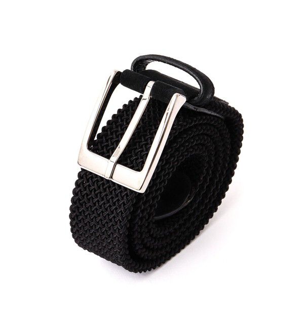 NOLLEY'S goodman「【Saddler's/サドラーズ】別注イントレチャート無地ベルト35」|ベルト|ブラック