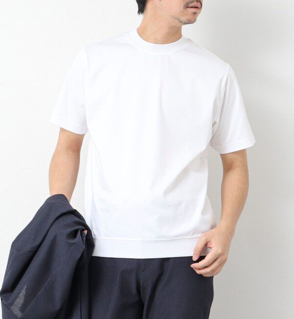 NOLLEY'S goodman「《ビジカジ対応》シルケットスムースドレスTシャツ 25SS」|Tシャツ・カットソー|