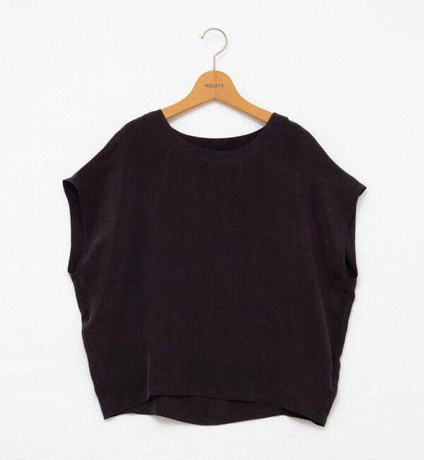 NOLLEY'S「《セットアップ対応》ウォッシャブルシルキーキュプラフレンチブラウス」|シャツ・ブラウス|