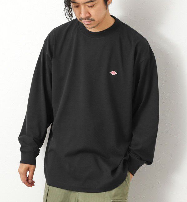 NOLLEY'S goodman「【DANTON/ダントン】DT-C0200 LONG SLEEVE T-SHIRT 25AW」|Tシャツ・カットソー|ブラック