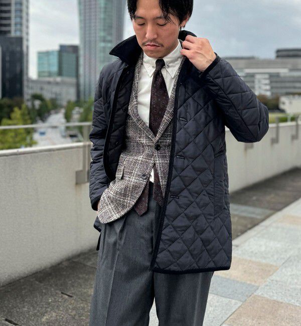 NOLLEY'S goodman「【Traditional weatherwear】別注 DERBY HOOD キルティングジャケット 25AW」|ブルゾン・スタジャン|