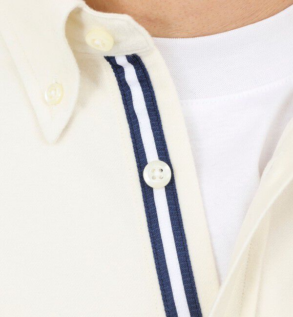 NOLLEY'S goodman「起毛ジャージ テープBD 25AW」|シャツ・ブラウス|