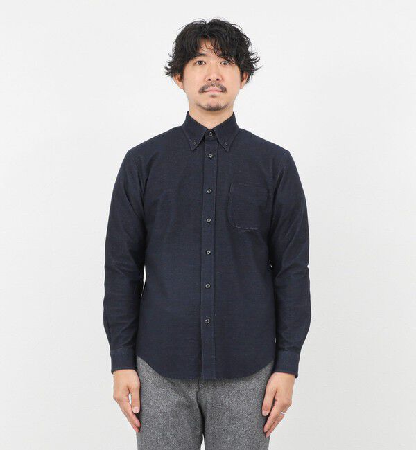 NOLLEY'S goodman「起毛ジャージ テープBD 25AW」|シャツ・ブラウス|