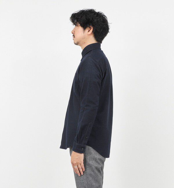 NOLLEY'S goodman「起毛ジャージ テープBD 25AW」|シャツ・ブラウス|