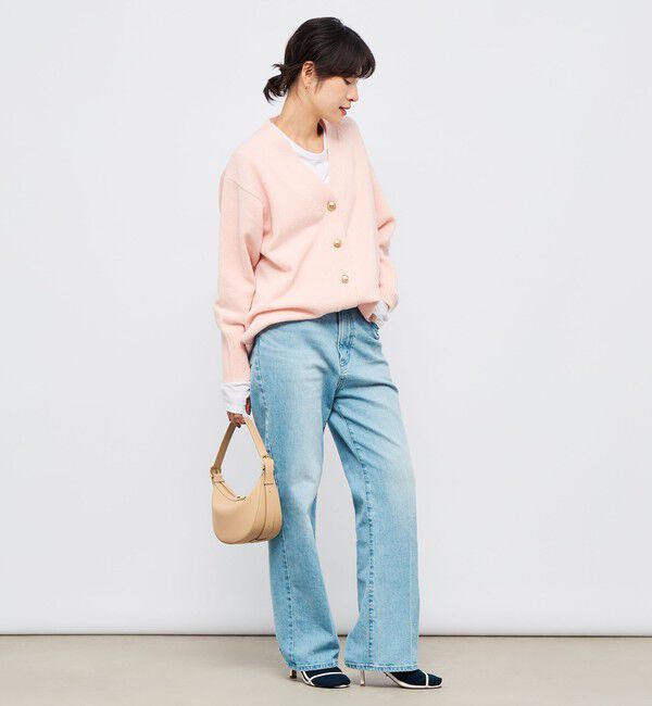 NOLLEY'S「【WEB限定アイテム】2WAY長めVネックカーディガン」|カーディガン|