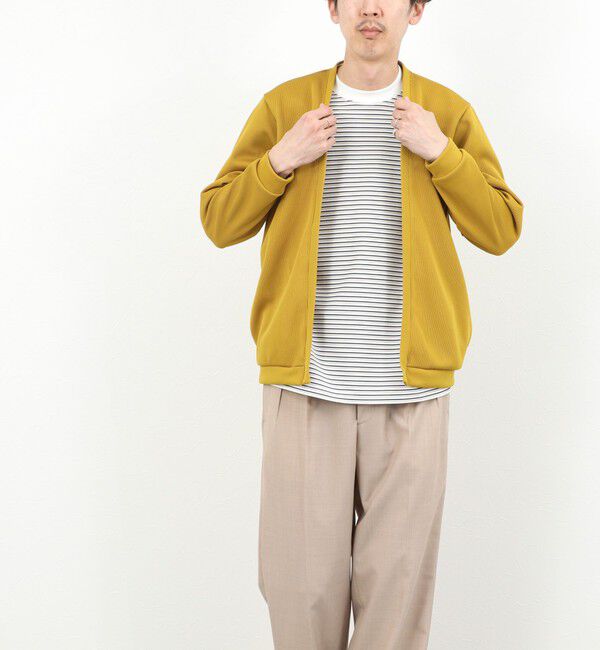 NOLLEY'S goodman「針抜きジャージ ボタンレスカーディガン 26SS」|カーディガン|