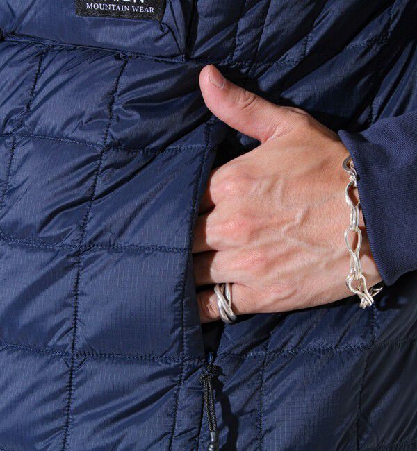 GLOSTER「【2WAYで着回せる】【UNISEX】GLOSTER配色別注 TAIONボア&times;ダウンベスト」|ダウンベスト・ベスト|