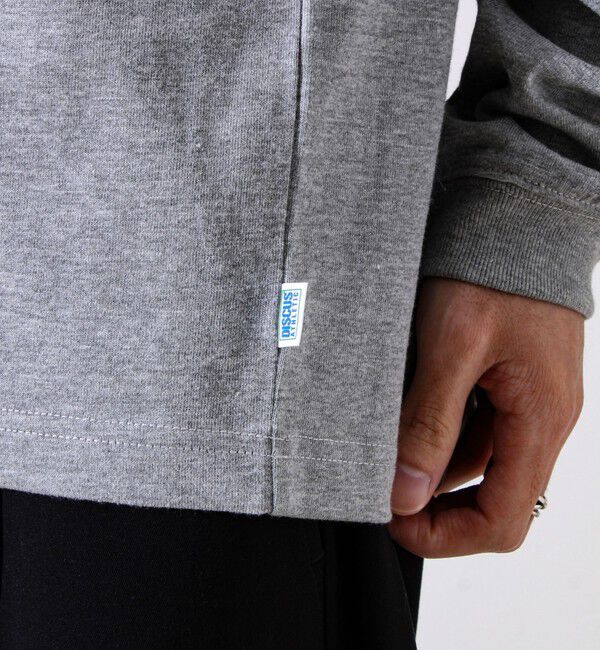 GLOSTER「【6色展開/UNISEX/ベーシック】【DISCUS】USA綿ブレンド ヘビーウエイトロンT」|Tシャツ・カットソー|