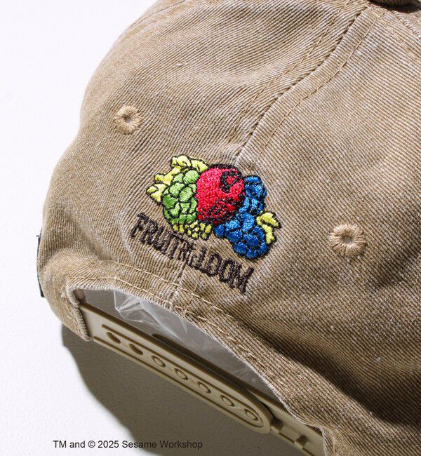 GLOSTER「【SESAME STREET &times; FRUIT OF THE LOOM】ツイルキャップ」|キャップ・キャスケット|