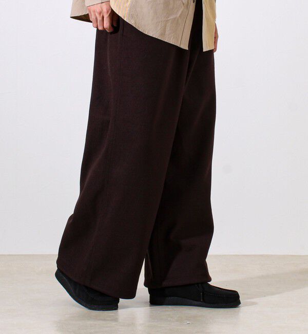 GLOSTER「【GEVACO/ゲバコ】ウールライクイージーパンツ」|チノ|