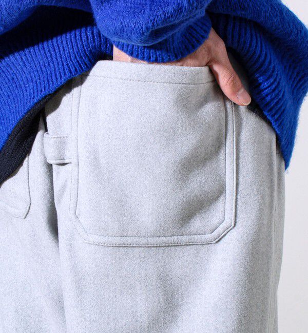 GLOSTER「【GEVACO/ゲバコ】ウールライクイージーパンツ」|チノ|