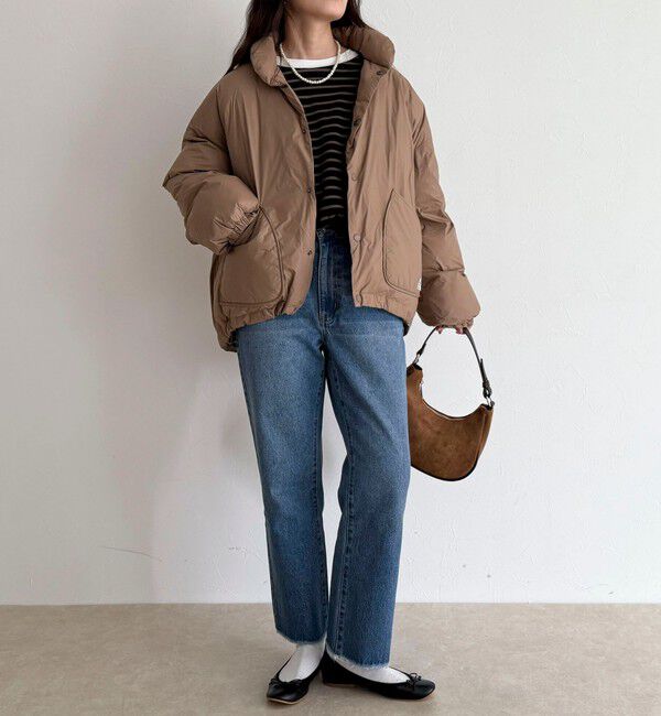 fredy emue「【GEVACO/ゲバコ】ノンステッチミドル中綿ジャケット」|ダウン|